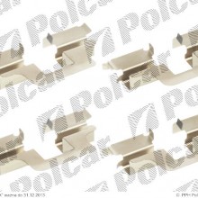 Zestaw naprawczy klockw hamulcowych SEAT ALTEA (5P1), 03.2004- (DELPHI)