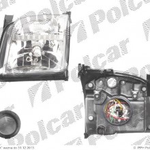 lampa przednia, reflektor wiate przednich FORD FUSION (JUS), 08.2002 - 09.2005