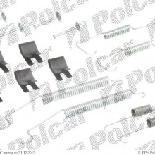 Zestaw naprawczy szczk hamulcowych CITROEN C2 (JM_), 09.2003- (DELPHI)