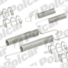 Zestaw naprawczy szczk hamulcowych VOLVO S60, 07.2000- (DELPHI)