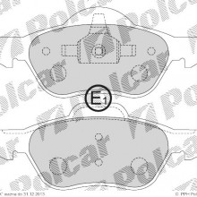 Klocki hamulcowe (4szt.) na 1 o� RENAULT MEGANE II Coupé - Cabriolet (EM0/1_), 09.2003- (Breck)