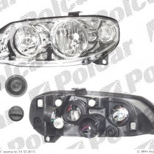 lampa przednia, reflektor wiate przednich FIAT PUNTO II FL (188), 07.2003 - 09.2005 (TYC)