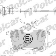Klocki hamulcowe (4szt.) na 1 o� SEAT IBIZA IV (6L1), 02.2002- (Breck)