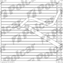 Parownik klimatyzacji AUDI TT, 10.2006-