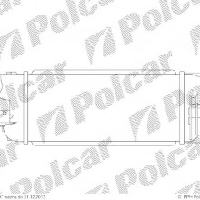 Chodnica powietrza (Intercooler) PEUGEOT 407 04-