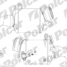 Chodnica powietrza (Intercooler) BMW X6 E71, 08-