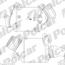 Chodnica powietrza (Intercooler) BMW X6 E71, 08-