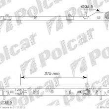 Chodnica wody SUBARU FORESTER 02 - 08