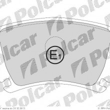 Klocki hamulcowe (4szt.) na 1 o� SKODA SUPERB (3T), 07.2008- (Breck)