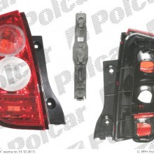 lampa tylna NISSAN MICRA (K12), 01.2003 - 11.2010 (TYC)