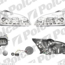 reflektory wiate przednich FORD FOCUS II (DA_), 11.2004 - 01.2008