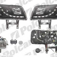 reflektory wiate przednich VOLKSWAGEN TRANSPORTER (T5) / MULTIVAN, 04.2003 - 10.2009