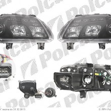 reflektory wiate przednich VOLKSWAGEN CADDY III / LIFE (2K), 03.2004-