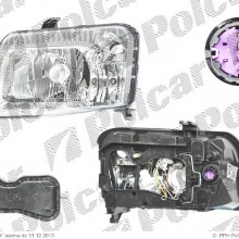 reflektor gwny FIAT PANDA (169), 09.2003- (AL)