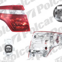 lampa tylna zewntrzna CITROEN C4 PICASSO (UA / UD), 10.2006- (AXO SCINTEX)