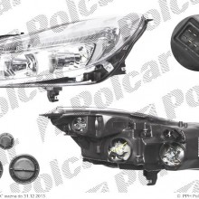 reflektor gwny OPEL INSIGNIA, 09.2008- (TYC)