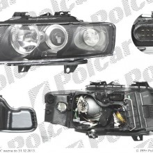 reflektor gwny AUDI A4 (B6), 11.2000 - 11.2004