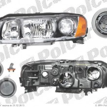 reflektor gwny VOLVO V70 (P80), 06.2004 - 03.2007 (TYC)