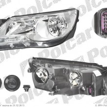 reflektor gwny VOLKSWAGEN TIGUAN (5N), 09.2007 - 04.2011 (TYC)