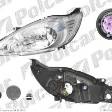 reflektor gwny FORD KA (RU8), 10.2008- (AL)