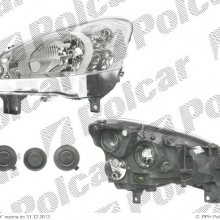 reflektor gwny PEUGEOT PARTNER, 03.2008- (TYC)