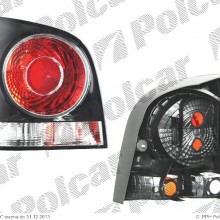 lampa tylna VOLKSWAGEN POLO (9N3) Hatchback, 04.2005 - 08.2009 (TYC)