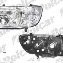 reflektor gwny TOYOTA LAND CRUISER (FJ100), 01.1998 - 11.2007