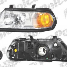 reflektor gwny MITSUBISHI PAJERO / MONTERO SPORT, 01.2001-