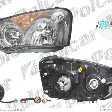 reflektor gwny SUBARU IMPREZA (GD / GG), 01.2003 - 10.2005