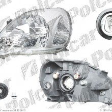 reflektor gwny TOYOTA YARIS (CP10), 04.2002 - 12.2005