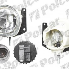 lampa przeciwmgielna - przednia FIAT FIORINO / QUBO, 10.2007- (TYC)