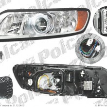 reflektor gwny VOLVO S40 / V50 (MS / MW), 04.2007- (TYC)