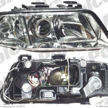 lampa przednia, reflektor wiate przednich AUDI A6 (C5) Sedan / AVANT 05.1997 - 05.2001