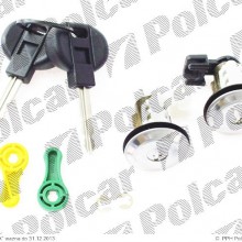 zestaw zamkw CITROEN SAXO(S0/S1), 03.1996 - 09.1999 (ORYGINA)