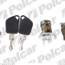 zestaw zamkw PEUGEOT 206 (2_), 01.1998 - 04.2009 (ORYGINA)