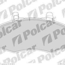 Klocki hamulcowe (4szt.) na 1 o FORD TRANSIT nadwozie pene (E_ _), 05.1991 - 06.1994 (ICER)