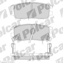 Klocki hamulcowe (4szt.) na 1 o MITSUBISHI PAJERO III (V60, V70), 04.2000- (ICER)