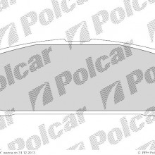 Klocki hamulcowe (4szt.) na 1 o ISUZU TROOPER samochd terenowy otwarty (UB), 08.1991 - 07.1998 (ICER)