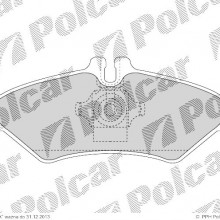 Klocki hamulcowe (4szt.) na 1 o MERCEDES SPRINTER 3 - t autobus (903), 01.1995 - 05.2006 (ICER)