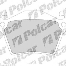 Klocki hamulcowe (4szt.) na 1 o MERCEDES VITO nadwozie pene (638), 03.1997 - 07.2003 (ICER)