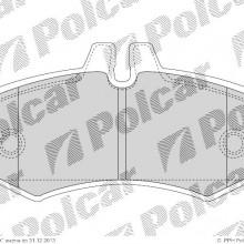 Klocki hamulcowe (4szt.) na 1 o MERCEDES VITO autobus (638), 02.1996 - 07.2003 (ICER)