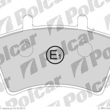 Klocki hamulcowe (4szt.) na 1 o RENAULT MASTER III platforma / podwozie (ED, UD), 10.2003- (ICER)