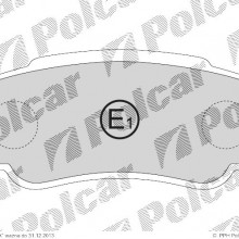 Klocki hamulcowe (4szt.) na 1 o FIAT DUCATO platforma / podwozie (244), 04.2002- (ICER)