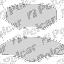 Klocki hamulcowe (4szt.) na 1 o SEAT TOLEDO I (1L), 01.1991 - 10.1999 (ICER)