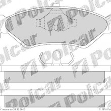 Klocki hamulcowe (4szt.) na 1 o FORD FIESTA III (GFJ), 01.1989 - 01.1997 (ICER)