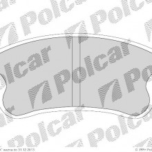 Klocki hamulcowe (4szt.) na 1 o FIAT 131 Familiare / Panorama, 03.1975 - 12.1984 (ICER)