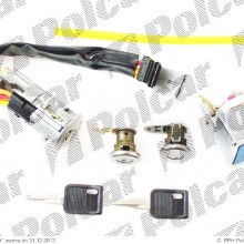 zestaw zamkw RENAULT 21 (K48/B48) (Sedan / Hatchback / KOMBI), 87 - 95 (ORYGINA)