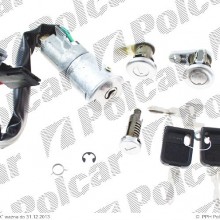 zestaw zamkw RENAULT 21 (K48/B48) (Sedan / Hatchback / KOMBI), 87 - 95 (ORYGINA)