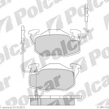 Klocki hamulcowe (4szt.) na 1 o PEUGEOT 306 (7B, N3, N5), 04.1993 - 05.2001 (ICER)