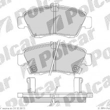 Klocki hamulcowe (4szt.) na 1 o HONDA CIVIC IV (EG, EH), 10.1991 - 11.1995 (ICER)